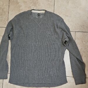 Timberland Men's Charcoal Crewneck Sweater